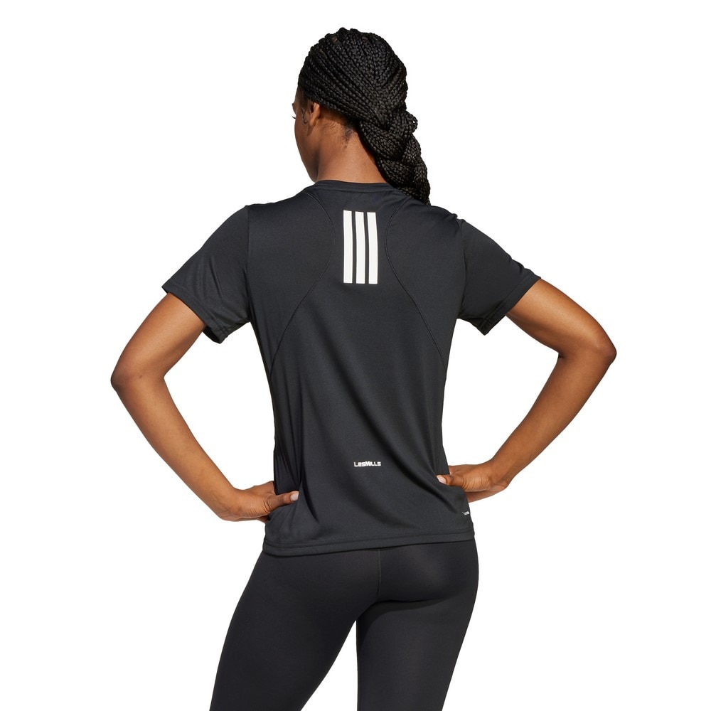 アディダス（adidas）（レディース）Les Mills グラフィック 半袖Tシャツ KRL49-JJ1431