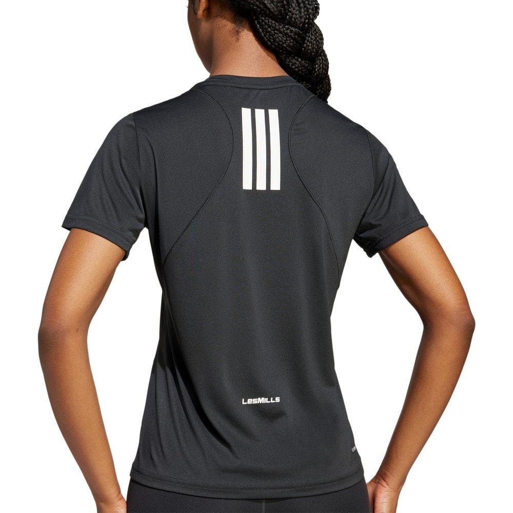 アディダス（adidas）（レディース）Les Mills グラフィック 半袖Tシャツ KRL49-JJ1431
