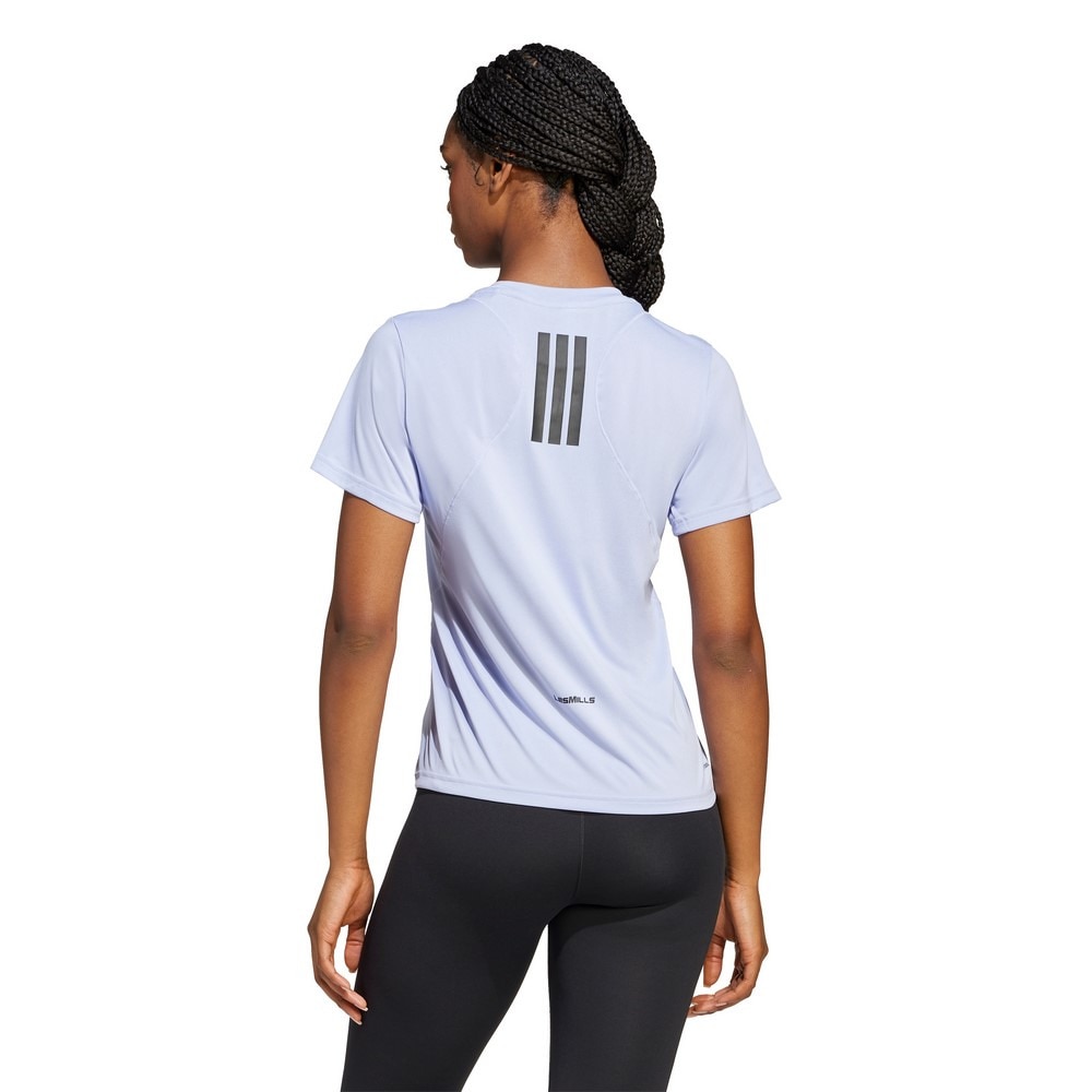 アディダス（adidas）（レディース）Les Mills グラフィック 半袖Tシャツ KRL49-JM3683