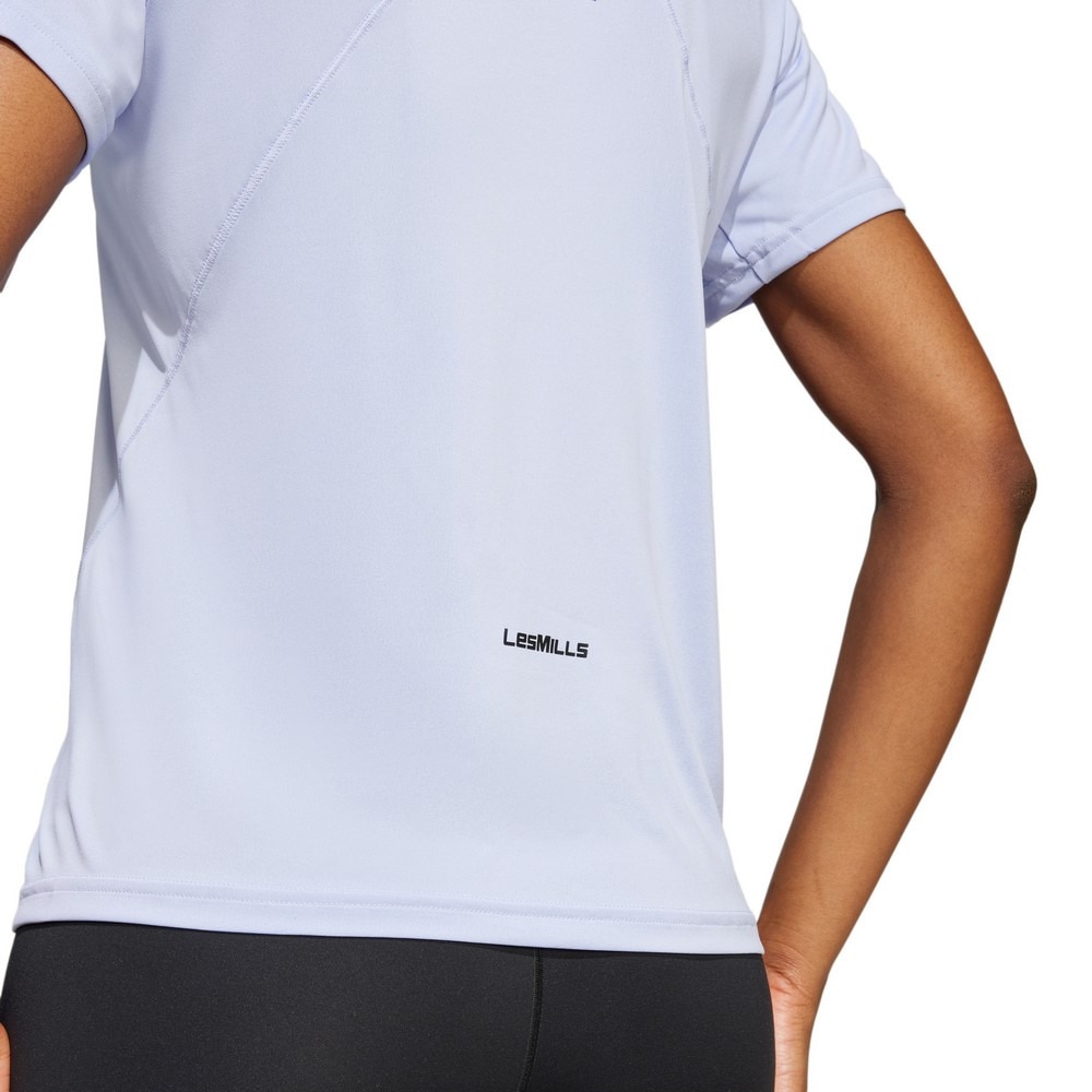 アディダス（adidas）（レディース）Les Mills グラフィック 半袖Tシャツ KRL49-JM3683