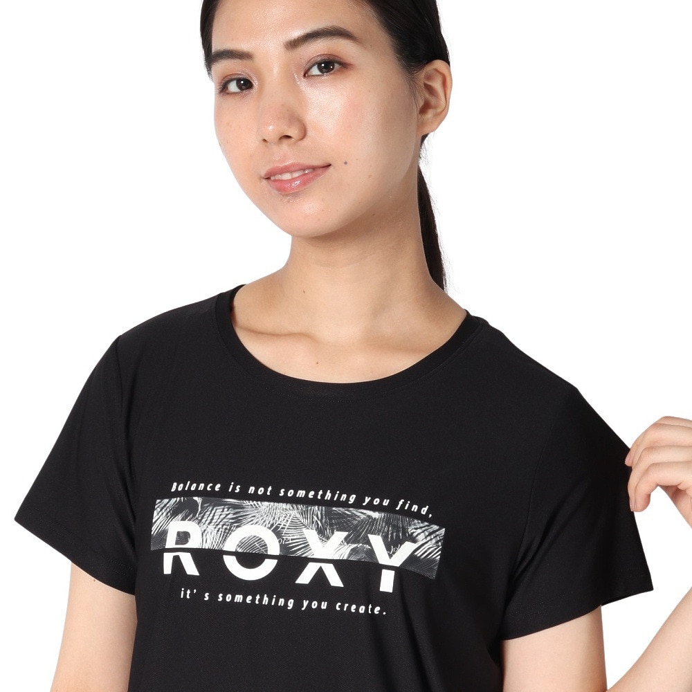 ロキシー（ROXY）（レディース）YOUR FLAVA 半袖Tシャツ 水陸両用 25SURST252560BLK