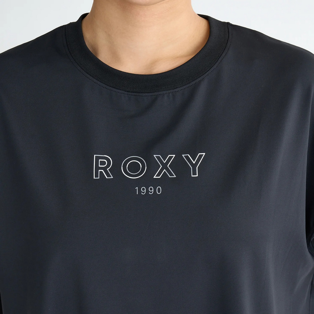 ロキシー（ROXY）（レディース）TREAUSRE YOURSELF 半袖Tシャツ フィットネス スポーツ 25SURST252563BLK