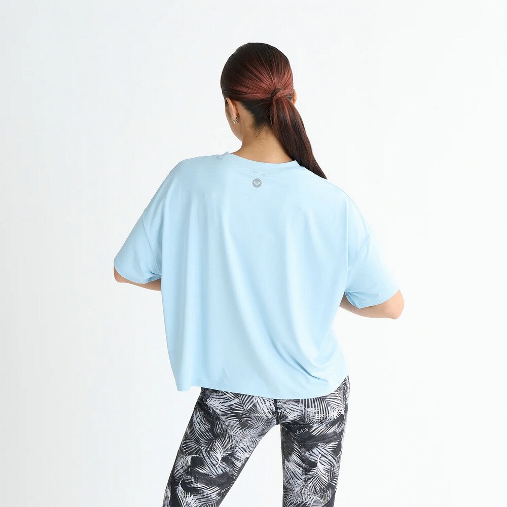 ロキシー（ROXY）（レディース）TREAUSRE YOURSELF 半袖Tシャツ フィットネス スポーツ 25SURST252563LBL