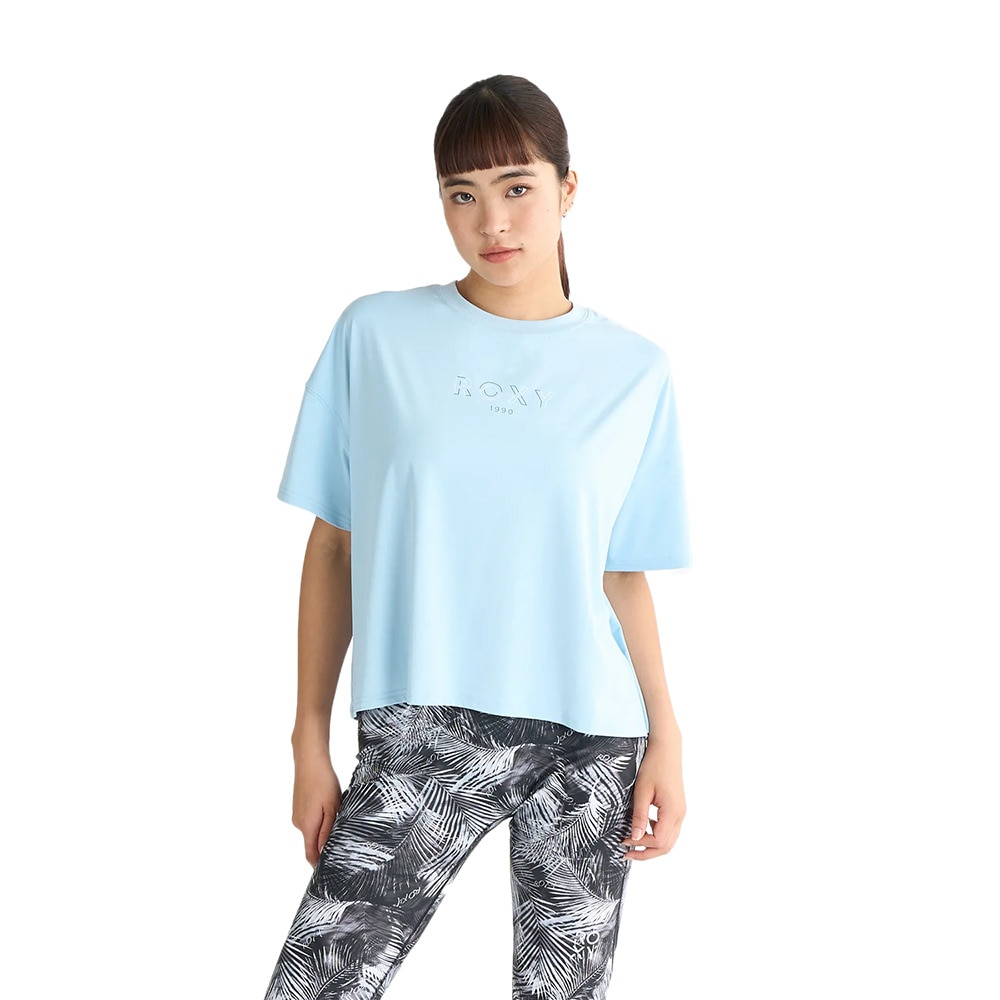 ロキシー（ROXY）（レディース）TREAUSRE YOURSELF 半袖Tシャツ フィットネス スポーツ 25SURST252563LBL