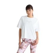 (レディース)TREAUSRE YOURSELF 半袖Tシャツ フィットネス スポーツ 25SURST252563WHT
