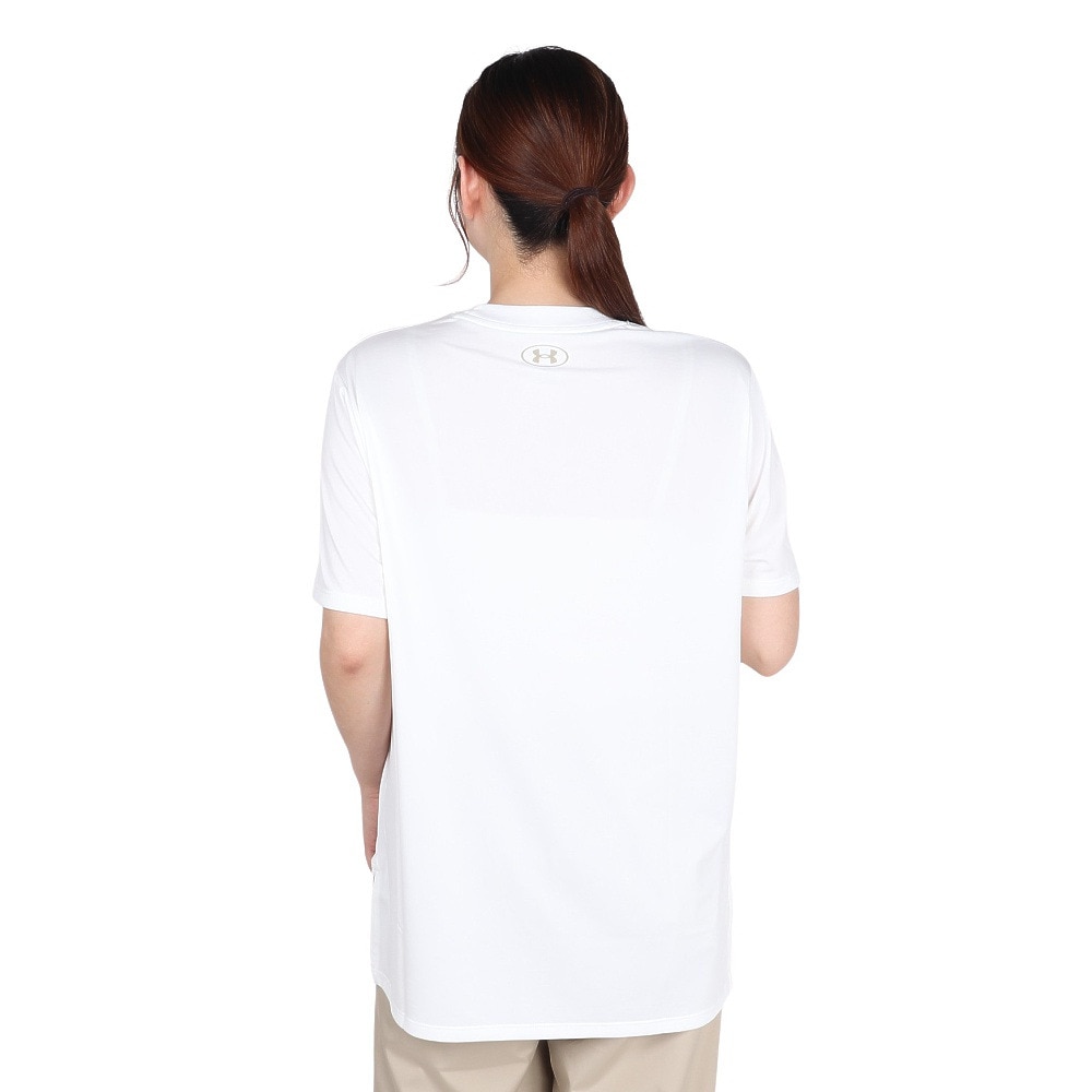 アンダーアーマー（UNDER ARMOUR）（レディース）テック オーバーサイズド ビッグロゴ Tシャツ 6007702 100