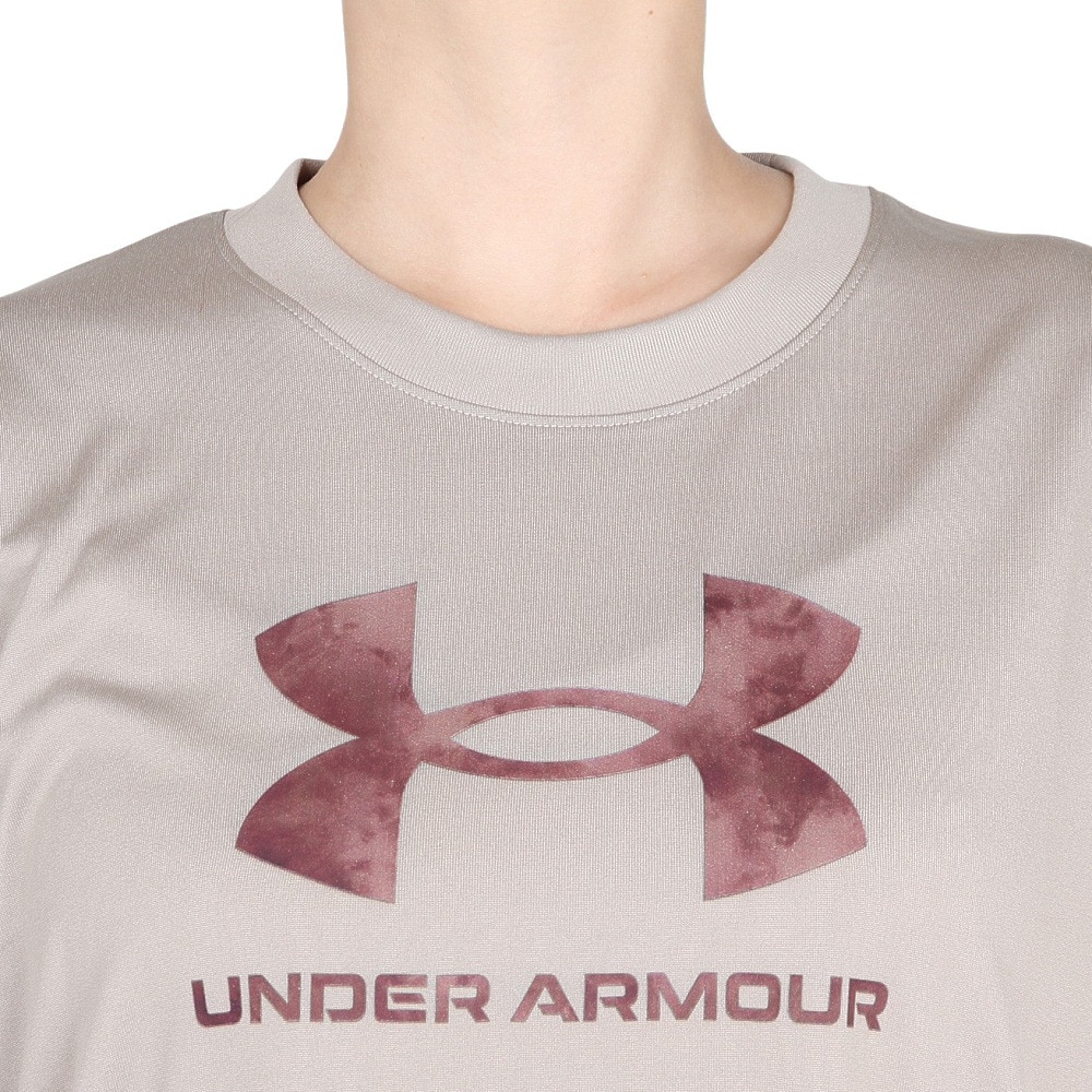 アンダーアーマー（UNDER ARMOUR）（レディース）テック オーバーサイズド ビッグロゴ Tシャツ 6007702 203