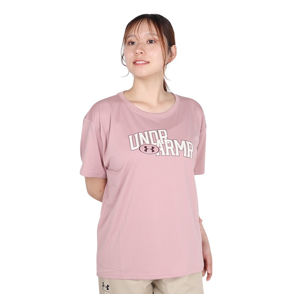 アンダーアーマー（UNDER ARMOUR）（レディース）テック グラフィック Tシャツ 6007703 673