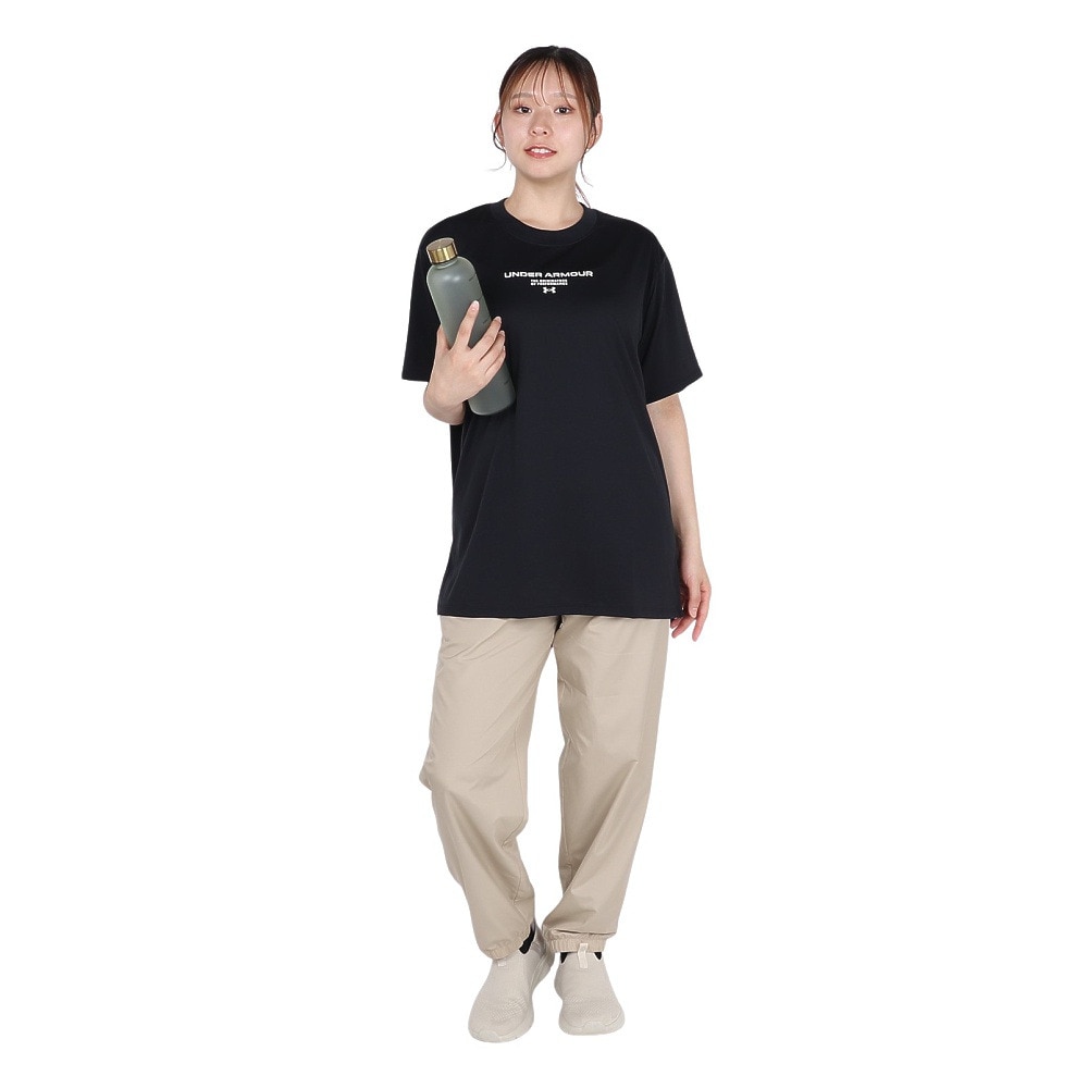 アンダーアーマー（UNDER ARMOUR）（レディース）テック オーバーサイズド グラフィック Tシャツ 6007704 001