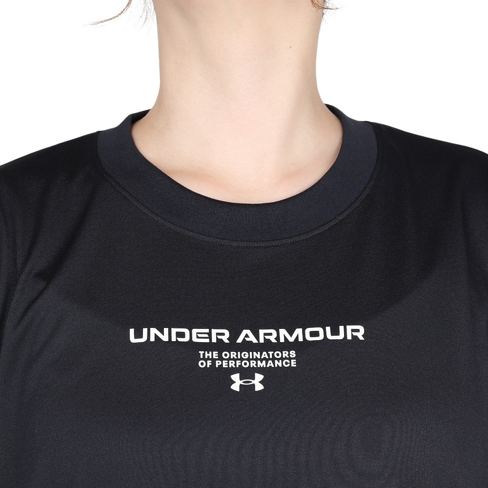 アンダーアーマー（UNDER ARMOUR）（レディース）テック オーバーサイズド グラフィック Tシャツ 6007704 001