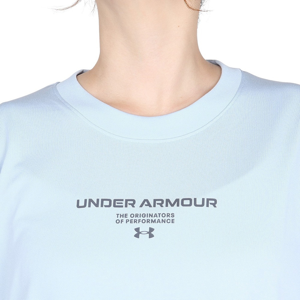 アンダーアーマー（UNDER ARMOUR）（レディース）テック オーバーサイズド グラフィック Tシャツ 6007704 453