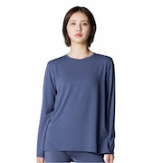 (レディース)ソフト ロングスリーブ Tシャツ 6007707 044