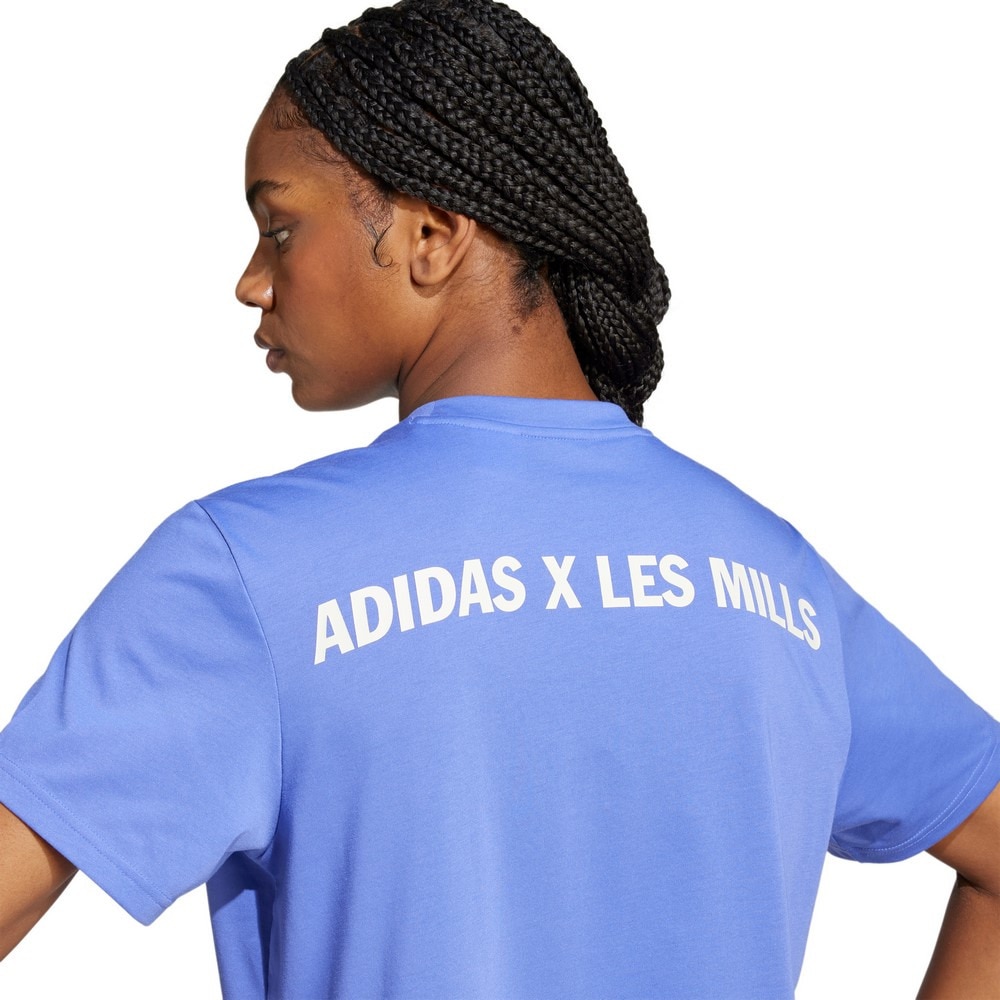アディダス（adidas）（レディース）Les Mills チーム グラフィック 半袖Tシャツ JW3870-W3870