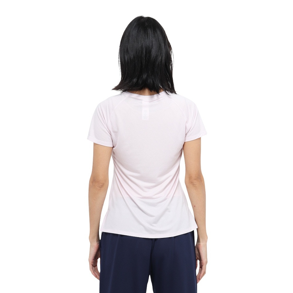ニューバランス（new balance）（レディース）スポーツ ショートスリーブTシャツ AWT53400PTG