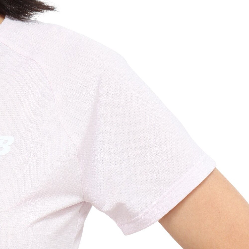 ニューバランス（new balance）（レディース）スポーツ ショートスリーブTシャツ AWT53400PTG