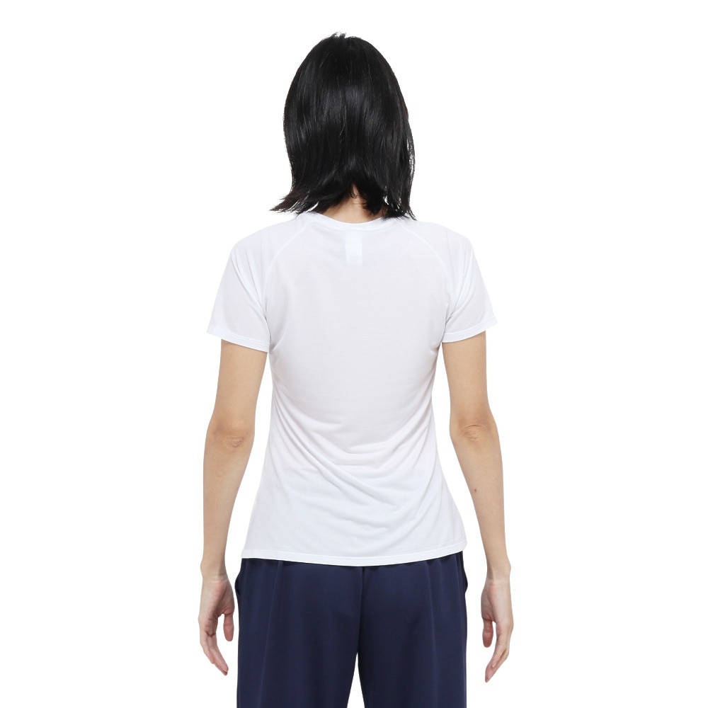 ニューバランス（new balance）（レディース）スポーツ ショートスリーブTシャツ AWT53400WT