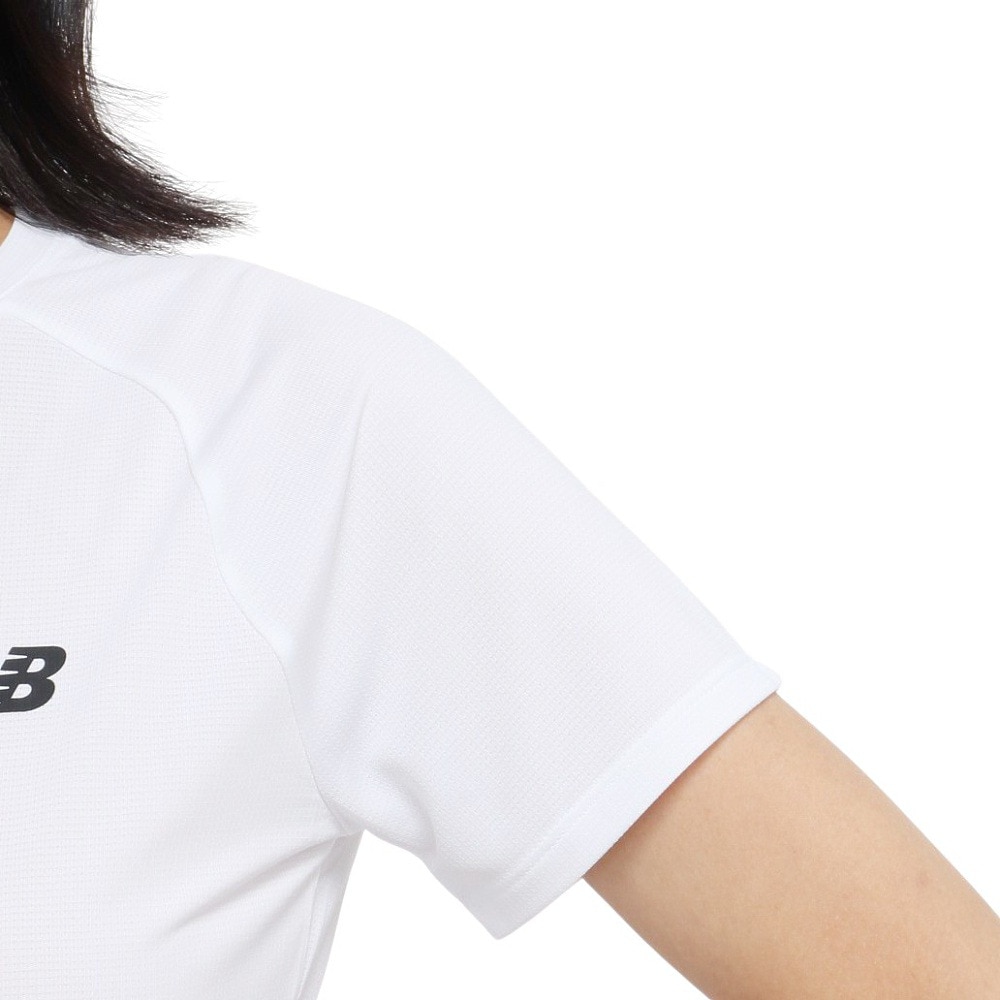 ニューバランス（new balance）（レディース）スポーツ ショートスリーブTシャツ AWT53400WT