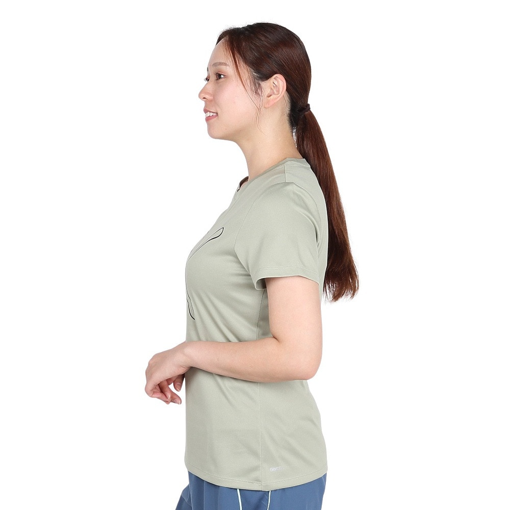 プーマ（PUMA）（レディース）ウィメンズ トレーニング TAD エッセンシャル ロゴ 半袖Tシャツ 527332 82 KHK