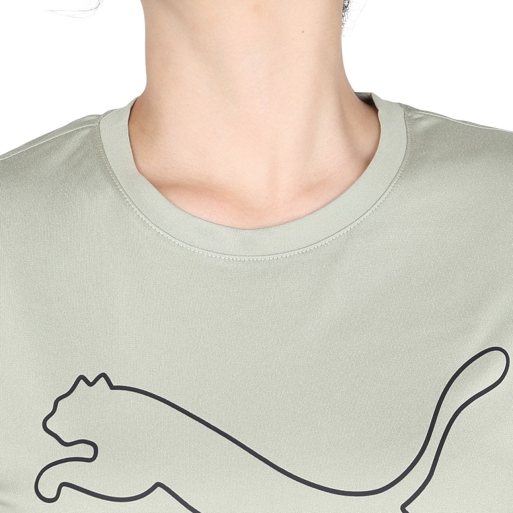 プーマ（PUMA）（レディース）ウィメンズ トレーニング TAD エッセンシャル ロゴ 半袖Tシャツ 527332 82 KHK