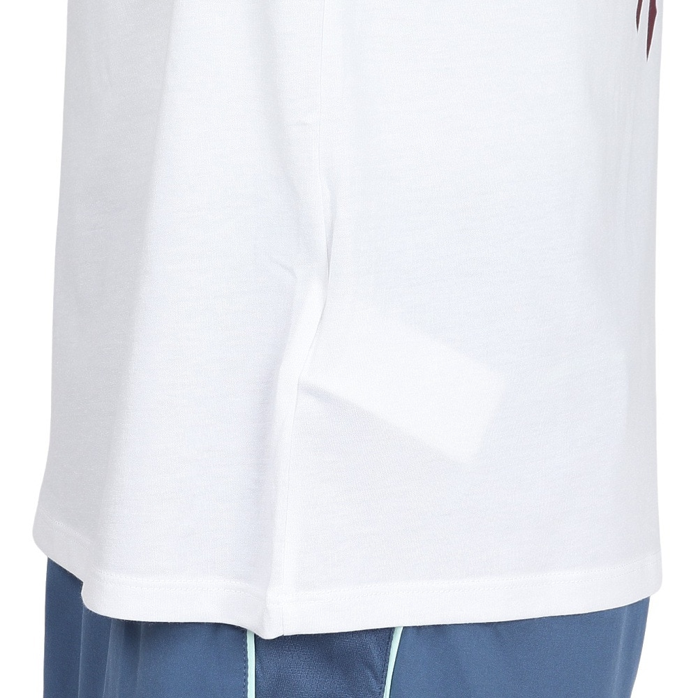 プーマ（PUMA）（レディース）FLORAL CAT GRAPHIC フィットネス 半袖Tシャツ 528309 02 WHT