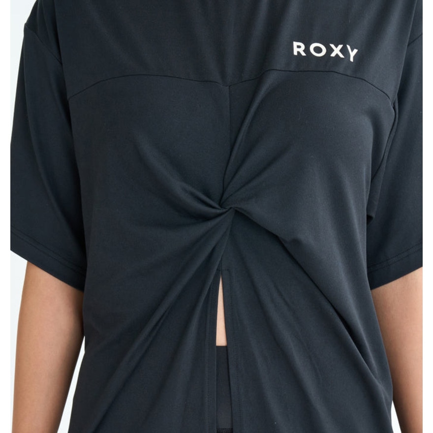 ロキシー（ROXY）（レディース）ALL IS WELL TEE フィットネス 半袖Tシャツ 25FWRDK254513BLK