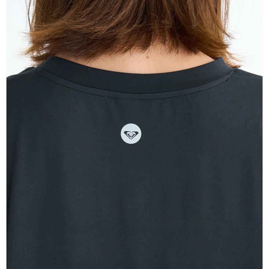 ロキシー（ROXY）（レディース）ALL IS WELL TEE フィットネス 半袖Tシャツ 25FWRDK254513BLK