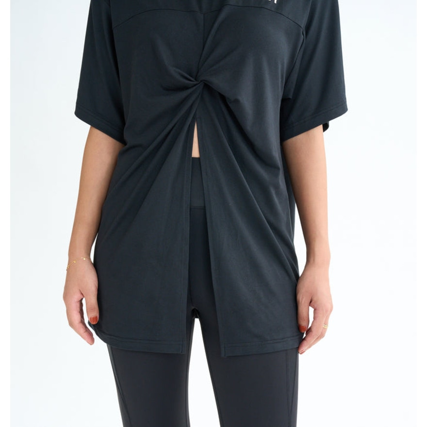 ロキシー（ROXY）（レディース）ALL IS WELL TEE フィットネス 半袖Tシャツ 25FWRDK254513BLK