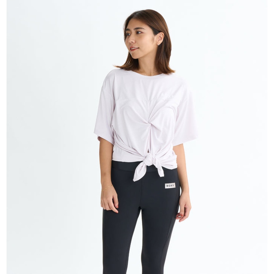 ロキシー（ROXY）（レディース）ALL IS WELL TEE フィットネス 半袖Tシャツ 25FWRDK254513PNK