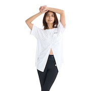 (レディース)ALL IS WELL TEE フィットネス 半袖Tシャツ 25FWRDK254513WHT