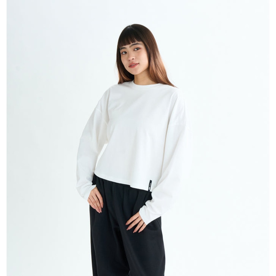 ロキシー（ROXY）（レディース）TRIPLE HEARTS L/S TEE フィットネス 長袖Tシャツ 25FWRLT254542WHT