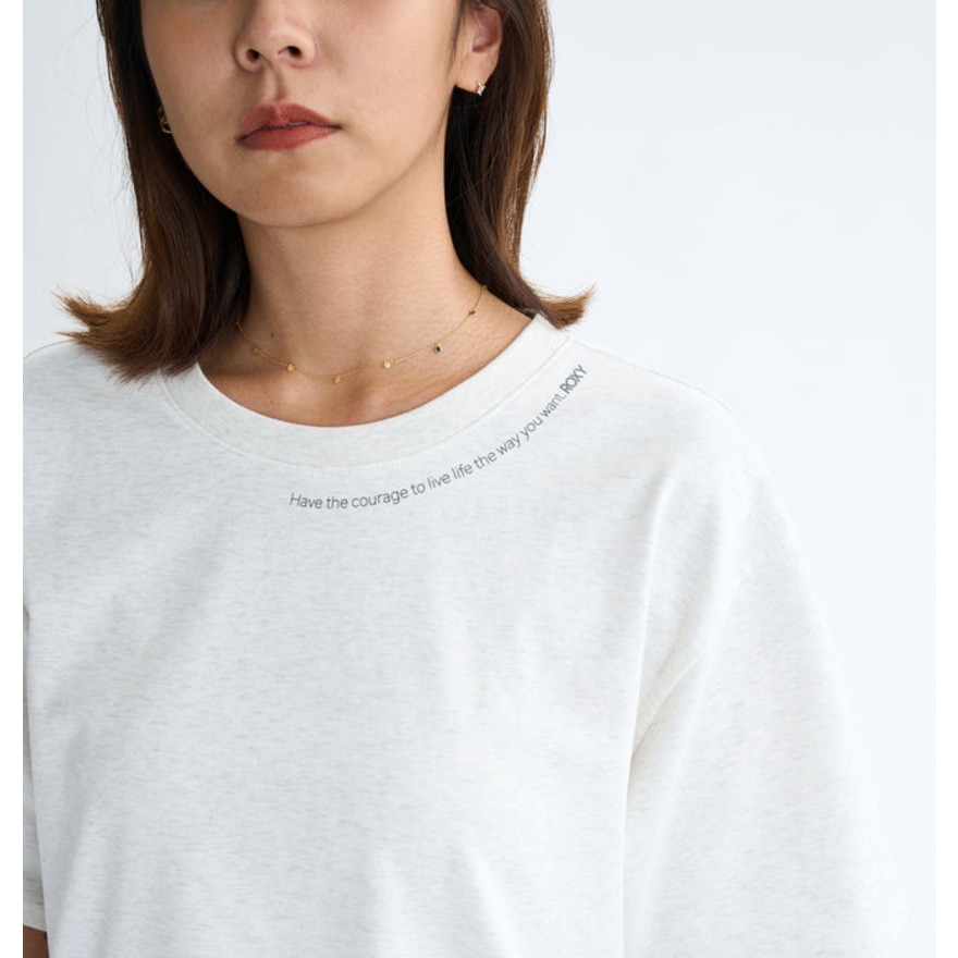 ロキシー（ROXY）（レディース）BE ACTIVE Tシャツ フィットネス 半袖 25FWRST254516LGY