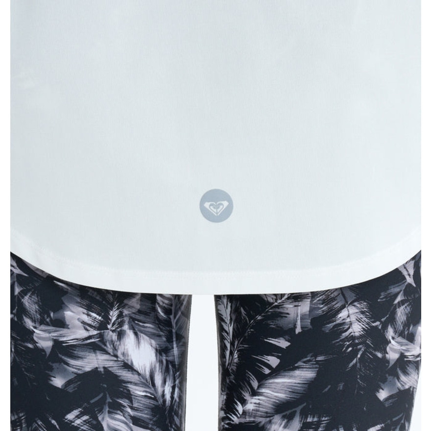 ロキシー（ROXY）（レディース）HAVE A GREAT DAY フィットネス 半袖Tシャツ 25FWRST254522WHT