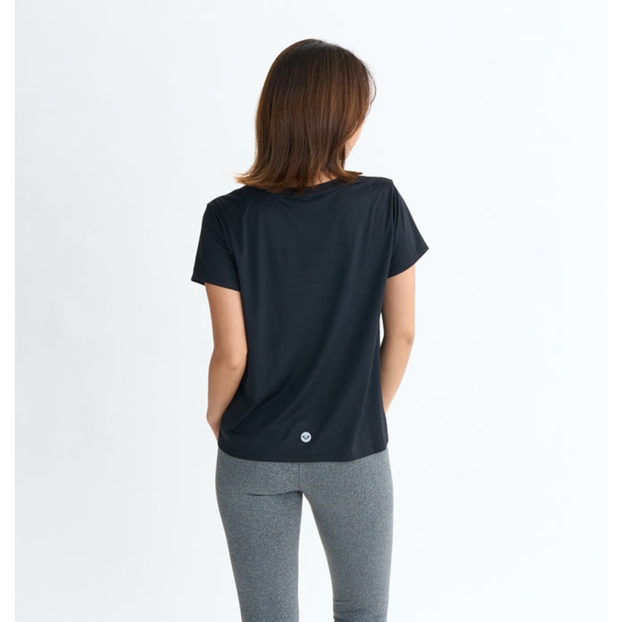 ロキシー（ROXY）（レディース）MY 1ST ROXY フィットネス 半袖Tシャツ 25FWRST254536BLK