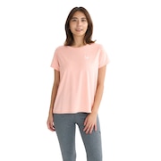 (レディース)MY 1ST ROXY フィットネス 半袖Tシャツ 25FWRST254536PEA