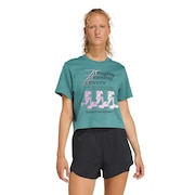 (レディース)Les Mills ムーバーズ グラフィック Tシャツ SU035-KE7815