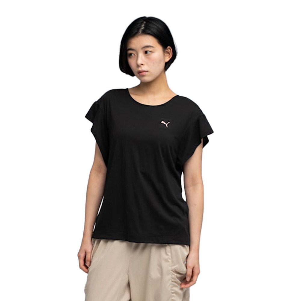 ✨Puma✨ヨガ スポーツ インナー Lサイズ✨5点セット✨⚠️バラ売り不可⚠️ プーマ（PUMA）（レディース）ヨガ 半袖 Tシャツ 528845 01 BLK