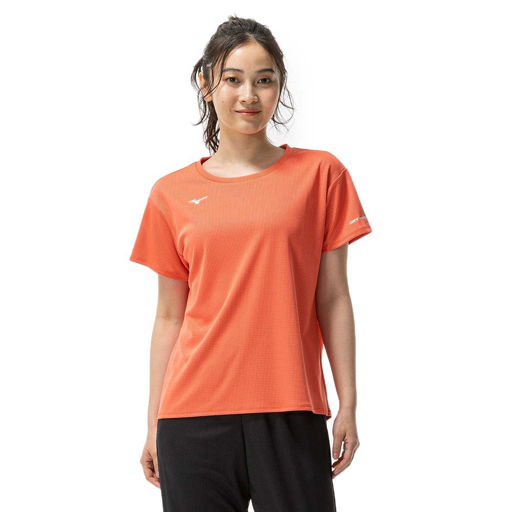 ミズノ（MIZUNO）（レディース）ドライエアロフローTシャツ ワイド