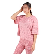 プーマ(PUMA)(レディース)半袖Tシャツ レディース TRAIN FAVORITE CROP  523659 23 PNK