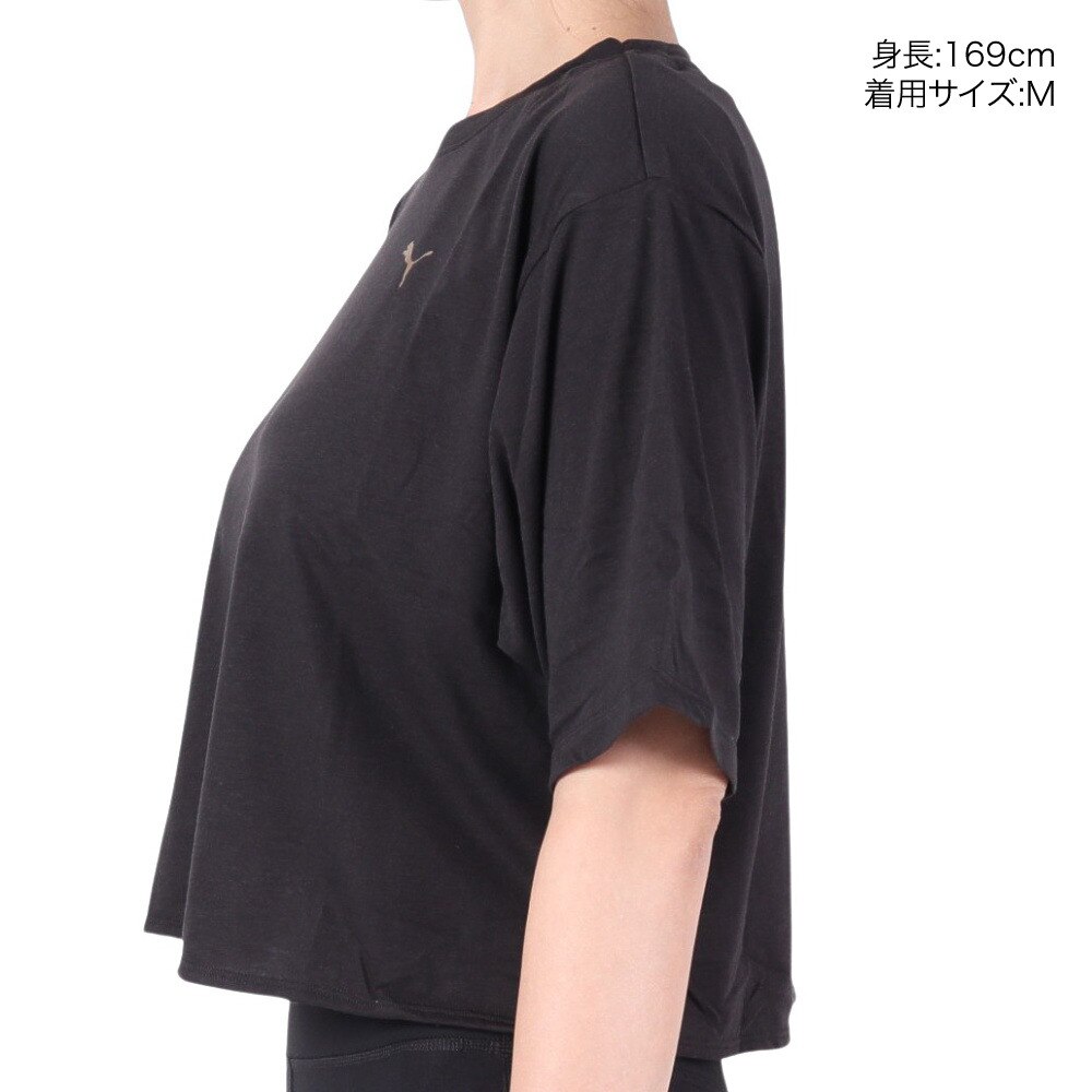 プーマ（PUMA）（レディース）トレーニング CONCEPT Tシャツ 524559 51 BLK