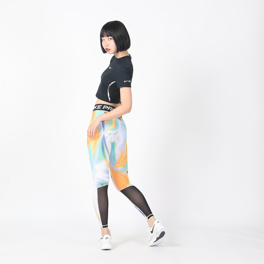 ナイキ（NIKE）（レディース）ドライフィットcmX2 半袖クロップ トップ FZ4758-010