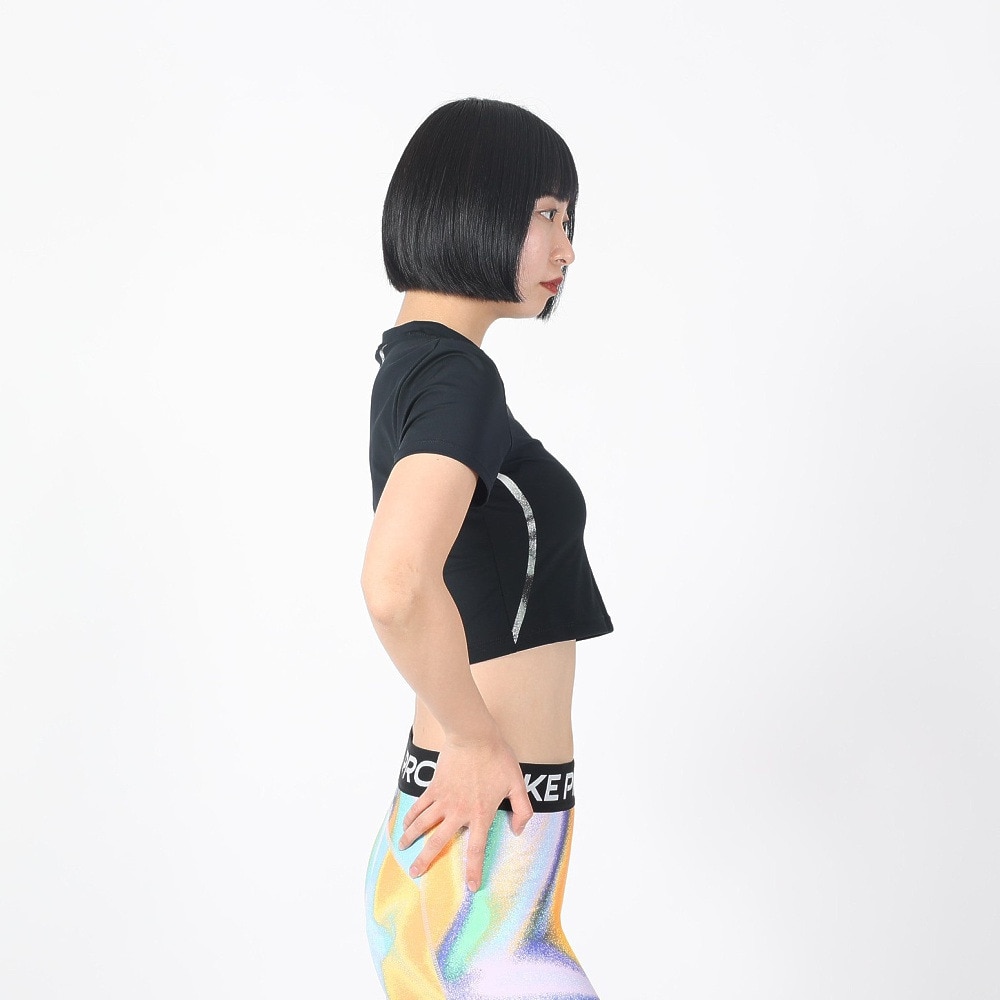 ナイキ（NIKE）（レディース）ドライフィットcmX2 半袖クロップ トップ FZ4758-010