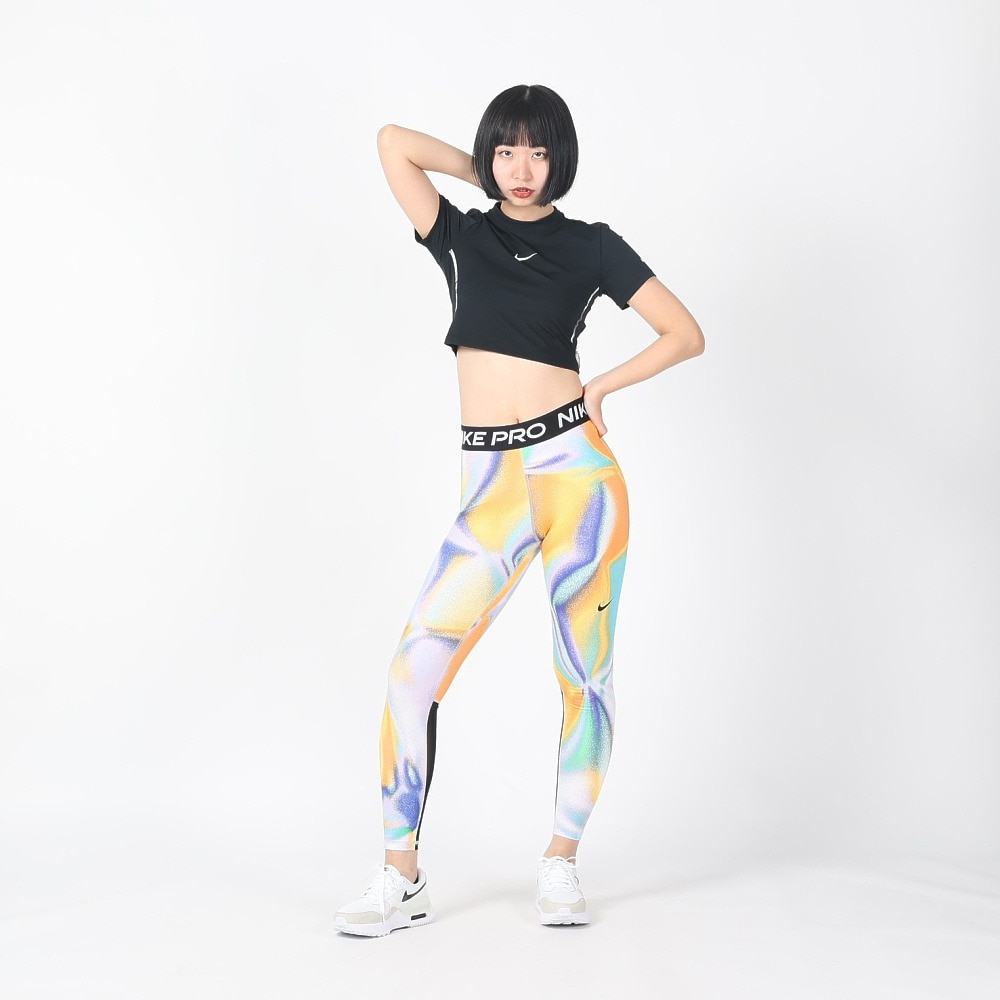 ナイキ（NIKE）（レディース）ドライフィットcmX2 半袖クロップ トップ FZ4758-010