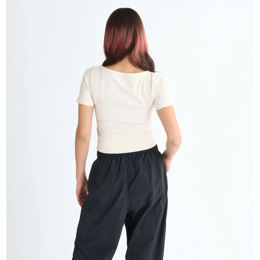 ロキシー（ROXY）（レディース）CHEEKIE PEEKIE 半袖 Tシャツ 25SPRDK251547IVO