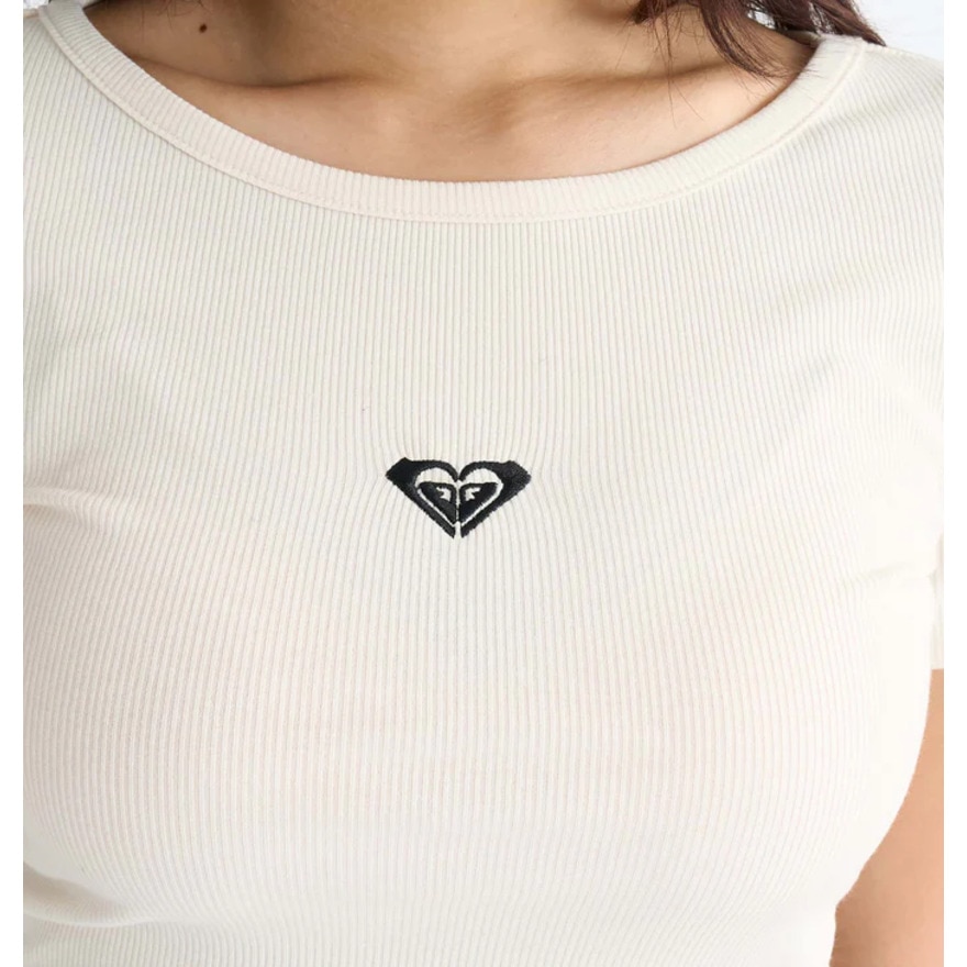 ロキシー（ROXY）（レディース）CHEEKIE PEEKIE 半袖 Tシャツ 25SPRDK251547IVO