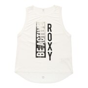ロキシー（ROXY）（レディース）ランニング ランニングウェア レディース 水陸両用 速乾 UVカット バックメッシュ タンク CLARITY 21FWRSL214521WHT