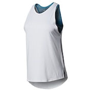 アンダーアーマー（UNDER ARMOUR）（レディース）ヒートギア(夏向け) 2イン1 トレーニング ブラ タンク ミッド2 1368917 100