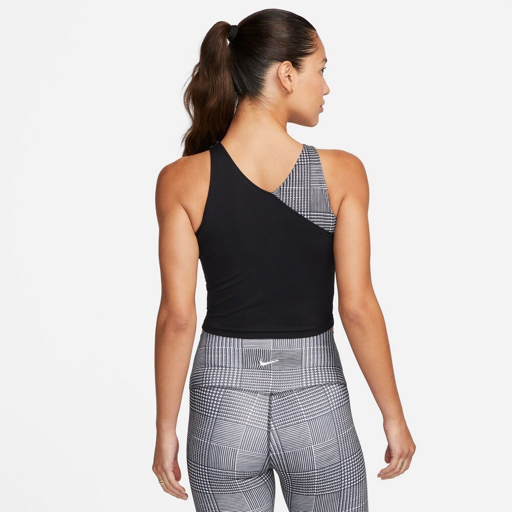 ナイキ（NIKE）（レディース）ヨガ ドライフィット NV+ クロップ タンクトップ FB4651-010