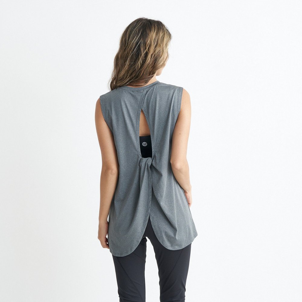 ロキシー（ROXY）（レディース）ノースリーブトップス SIMPLY CALM TANK 24SPRSL241518DGY