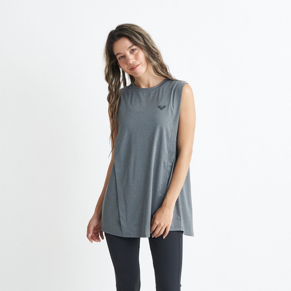 ロキシー（ROXY）（レディース）ノースリーブトップス SIMPLY CALM TANK 24SPRSL241518DGY