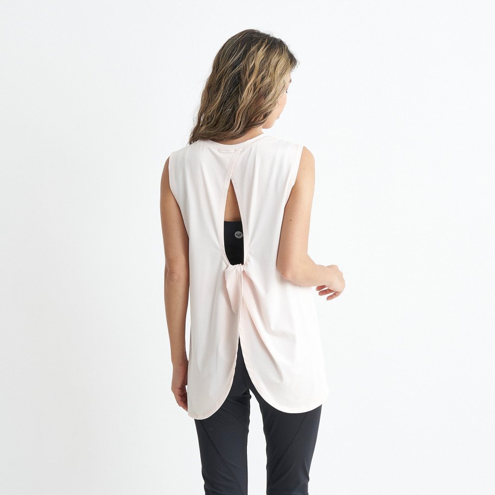 ロキシー（ROXY）（レディース）ノースリーブトップス SIMPLY CALM TANK 24SPRSL241518PNK
